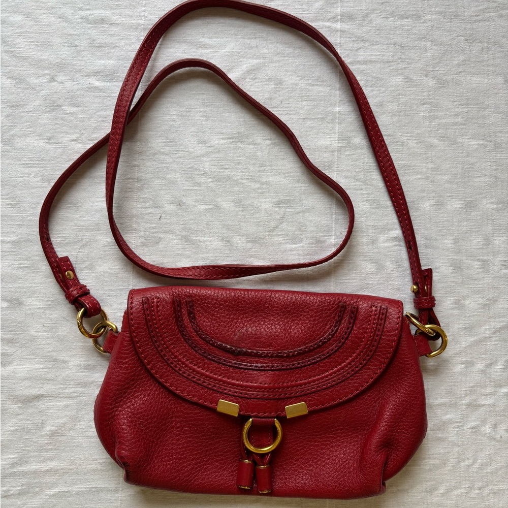 Chloe crossbody leather handbag